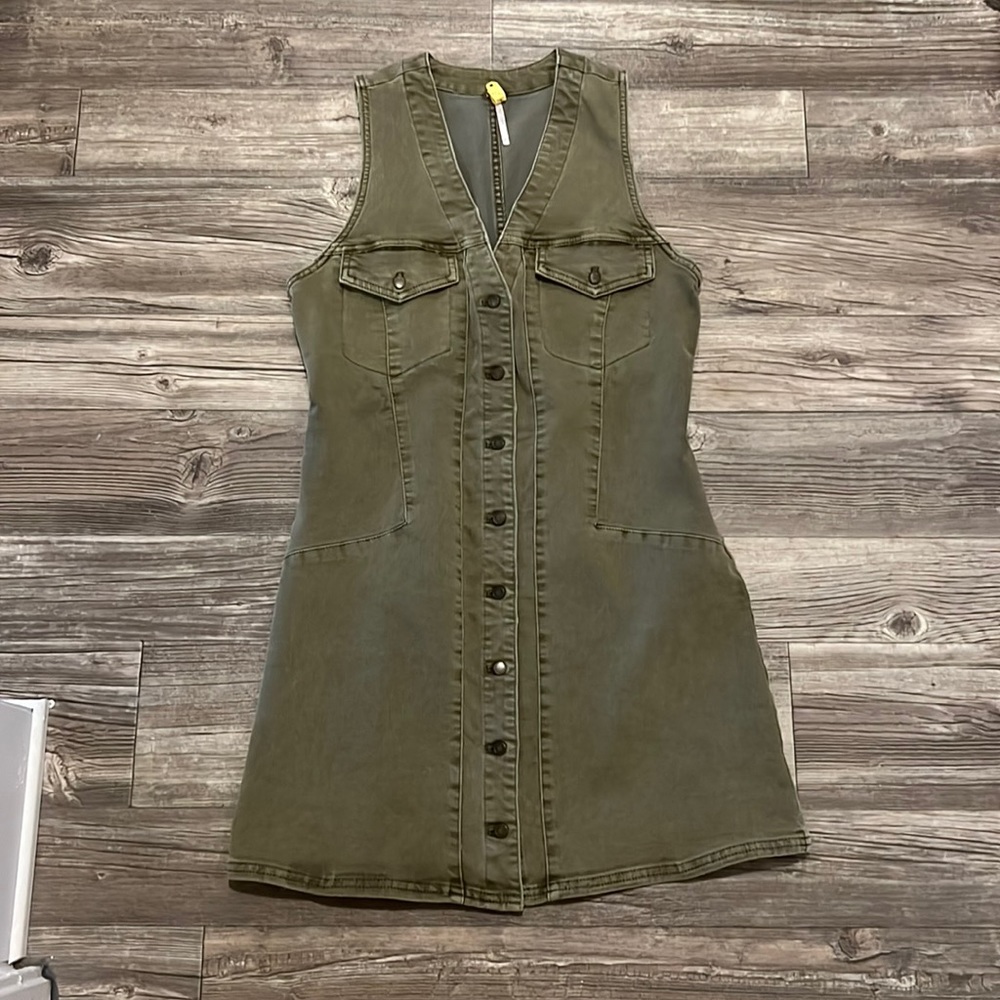 Free People Denim Dress